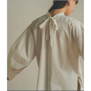 クラネ(CLANE)のCLANE W FACE BOWTIE SHIRT(シャツ/ブラウス(長袖/七分))