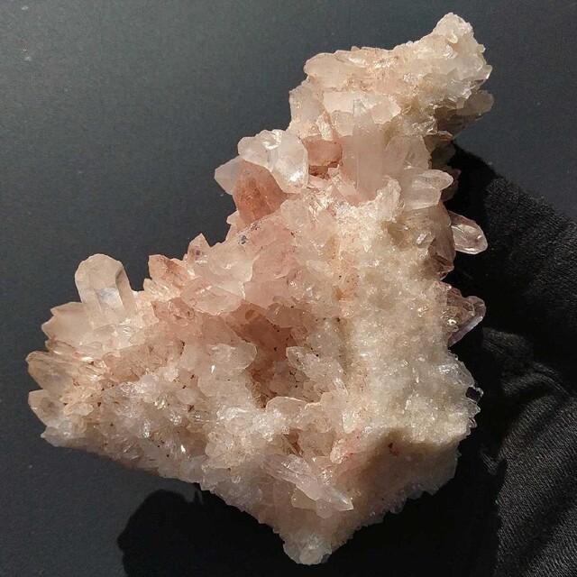 マニカラン水晶②マニカラン水晶 クラスター 原石 ピンクマニカラン セルフヒールド