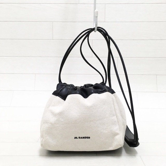 ☆超美品☆JIL SANDER ジルサンダー ドローストリング ショルダー