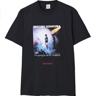 【新品】朝倉未来　3000枚限定 応援Tシャツ Mサイズ(格闘技/プロレス)