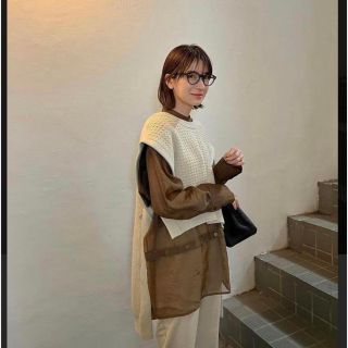 最安 CLANE radler-ortho.com ANGORA OVER HOODIE KNIT CLANE KNIT