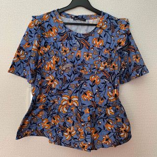 ザラ(ZARA)のZARA         カットソー　　　　S(Tシャツ(半袖/袖なし))