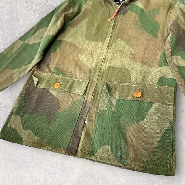 美品 Nigel Cabourn ナイジェルケーボン カモフラ パーカー 迷彩 新