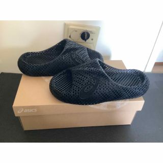 アシックス(asics)のASICS ACTIBREEZE 3D SANDAL BLACK M(サンダル)