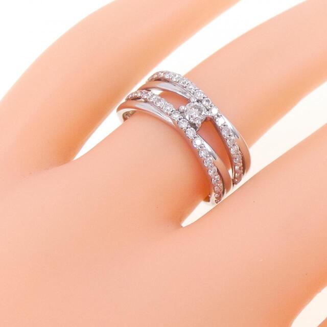 ダイアモンドの指輪/RING/ 0.375 / 0.45 / 0.42 ct.