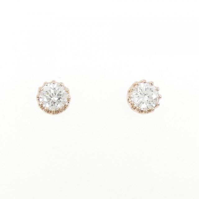 【リメイク】K18PG/ST ダイヤモンド ピアス 0.316CT 0.332CT H SI1 Good