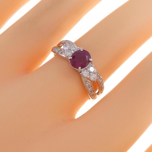 PT ルビー リング 0.98CT 3