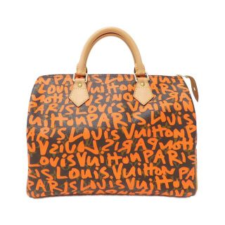 ルイヴィトン(LOUIS VUITTON)のルイヴィトン モノグラム グラフィティ(スティーブン スプラウス) スピーディ 30cm M93705 ボストンバッグ(その他)