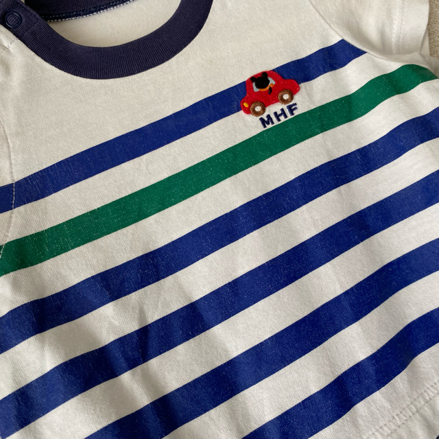 mikihouse(ミキハウス)のMIKIHOUSE ロンパース　80 キッズ/ベビー/マタニティのベビー服(~85cm)(ロンパース)の商品写真