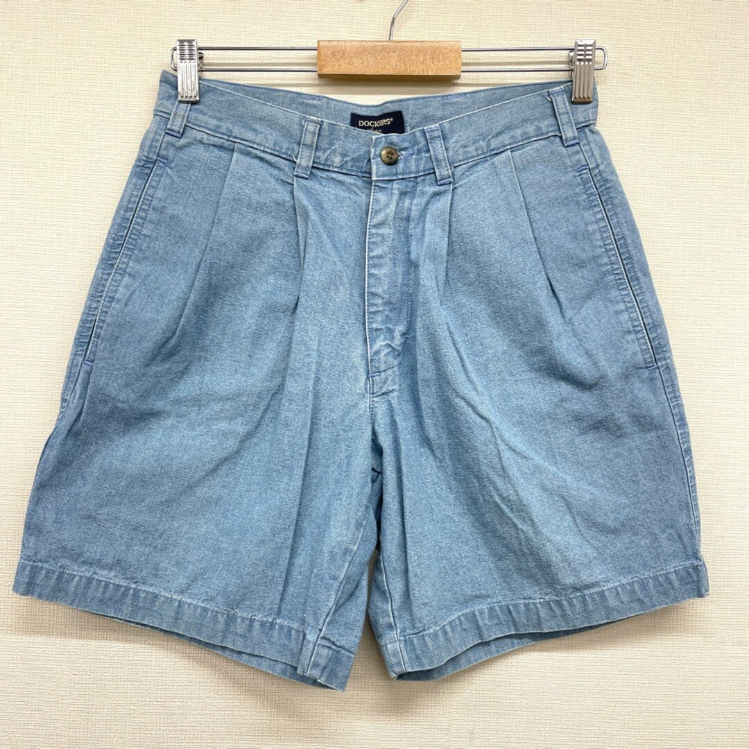 US古着 ドッカーズ DOCKERS デニム ショートパンツ 2タック サイズ ...