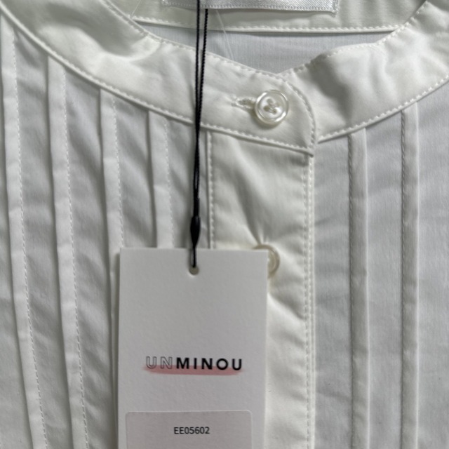 Drawer - unminouアンミヌ ヨークフリルシャツドレスの通販 by ちび's 
