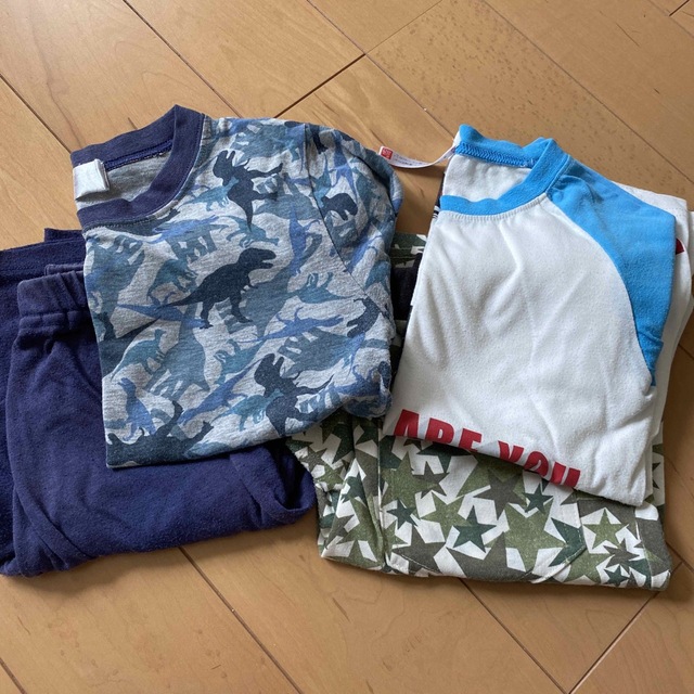 UNIQLO(ユニクロ)の120☆男の子夏服40点セット キッズ/ベビー/マタニティのキッズ服男の子用(90cm~)(Tシャツ/カットソー)の商品写真