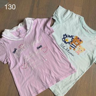 ユニクロ(UNIQLO)の130Tシャツ　２枚組(Tシャツ/カットソー)