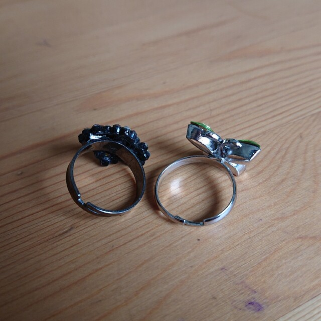 【二個セット】キラキラ✨💍✨リング レディースのアクセサリー(リング(指輪))の商品写真