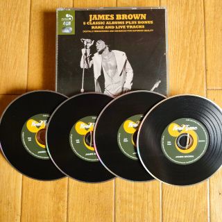 89曲収録 レア ライブ ジェームズ・ブラウン 4枚組 James Brown(R&B/ソウル)