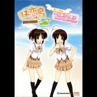 カドカワショテン(角川書店)の一条薫子＆一条菫子　双恋島ゲーム特典フィギュア(ゲームキャラクター)