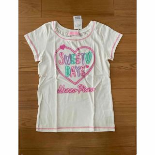 メゾピアノジュニア(mezzo piano junior)の新品 メゾピアノ 半袖 Tシャツ(Tシャツ/カットソー)