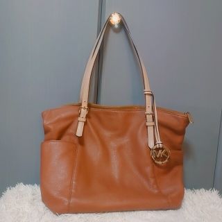 マイケルコース(Michael Kors)のMICHAEL KORS　　ブラウンバッグ(トートバッグ)