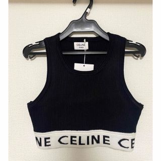 セール販売店 CELINE タンクトップ ブラック タンクトップ