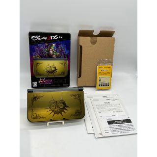 ニンテンドー3DS(ニンテンドー3DS)の【完品・液晶美品】Newニンテンドー3DSLL ゼルダの伝説ムジュラの仮面 本体(携帯用ゲーム機本体)