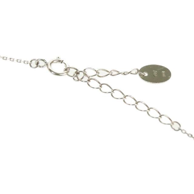 ヨンドシー フラワーネックレス 中古 K10 ホワイトゴールド 総重量約