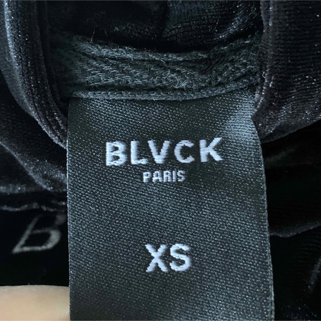 velvet(ベルベット)のVELVET HOODIE [ BLVCK PARIS ]  レディースのトップス(パーカー)の商品写真