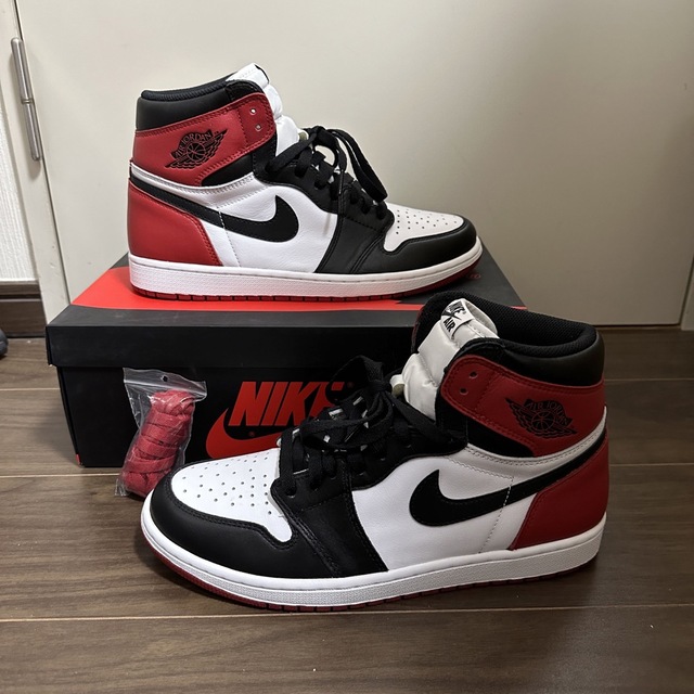 NIKE Air Jordan1 Retro “Black Toe” ／つま黒