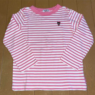 ミキハウス(mikihouse)のミキハウス ダブルB 長袖シャツ  110 センチ(Tシャツ/カットソー)