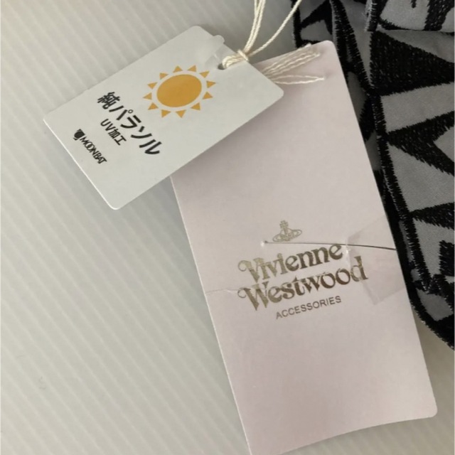 Vivienne Westwood(ヴィヴィアンウエストウッド)の新品⭐️ ヴィヴィアン ウエストウッド 日傘 純パラソル WERKSTAETTE レディースのファッション小物(傘)の商品写真