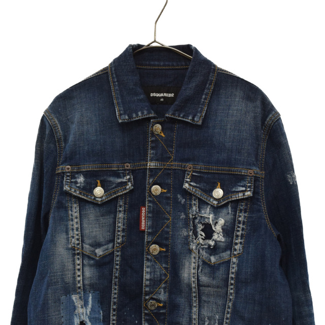 DSQUARED2 ディースクエアード 19SS CLASSIC JEAN JACKET S74AM0881