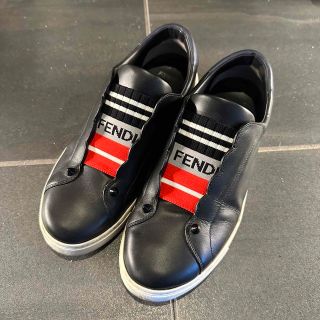 フェンディ(FENDI)のなつめぐちゃん様専用FENDIスリッポン37 マルチカラー エラスティックバンド(スニーカー)