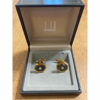 Dunhill - 正規 アルフレッドダンヒル カーボン調 オーバルスター