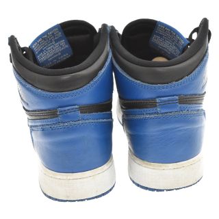 NIKE ナイキ エアジョーダン1 レトロハイオージー ダークマリーナブルー ハイカットスニーカー US5Y レディース