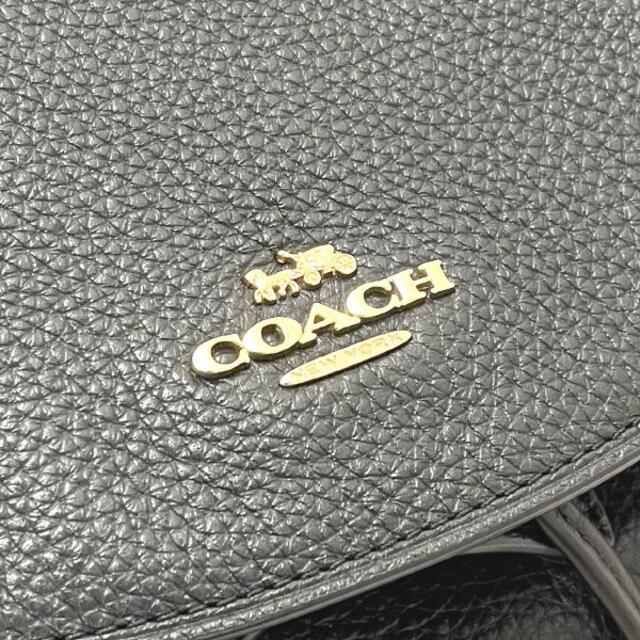 COACH(コーチ)のコーチ リュック エル バックパック レザー 革 ブラック 黒 F72645 レディースのバッグ(リュック/バックパック)の商品写真