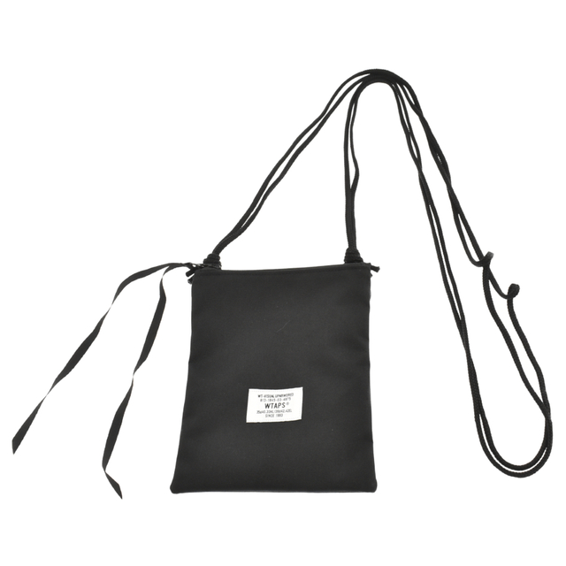 黒 22aw Wtaps Pouch Shoulder Bag