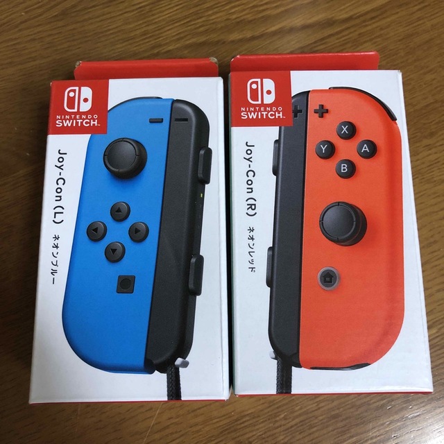 Switch ジョイコン　ネオンレッド、ネオンブルー  セットゲームソフト/ゲーム機本体