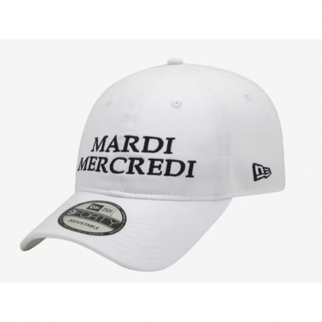 【新品】mardi mercredi  NEW ERA キャップ　ホワイト