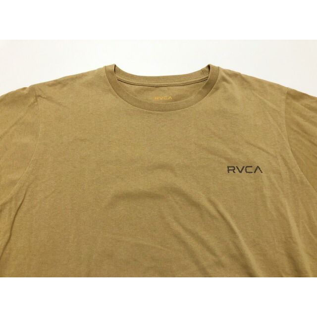 RVCA(ルーカ)のRVCA×AZUL BY MOUSSY（ルーカ×アズール バイマウジー）BC041298　コラボTシャツ【中古】【007】 メンズのトップス(Tシャツ/カットソー(半袖/袖なし))の商品写真