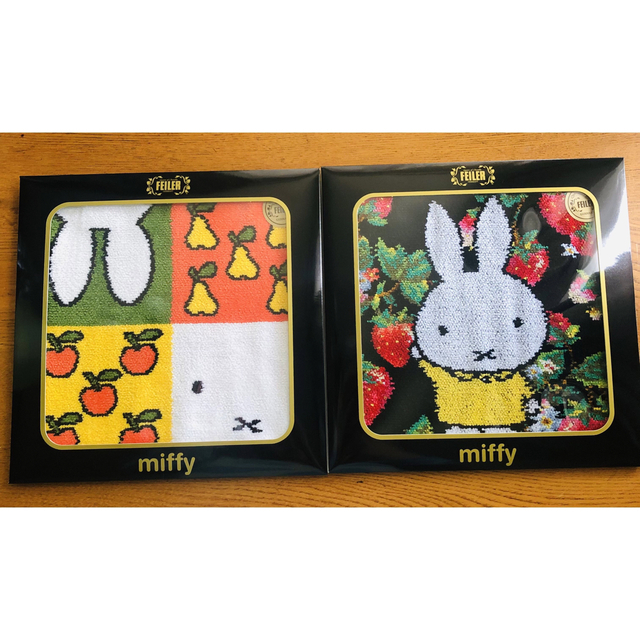 新品FEILER×miffy✴︎ハンカチ2枚セット