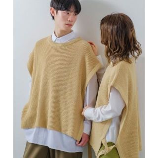 インプローブス(improves)の【新品】　improves　サイド リングセパレート クルーネック ベスト(ベスト)