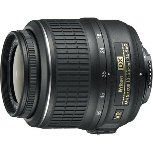 中古】Nikon 標準ズームレンズ AF-S DX NIKKOR 18-55mm f/3.5-5.6G VR