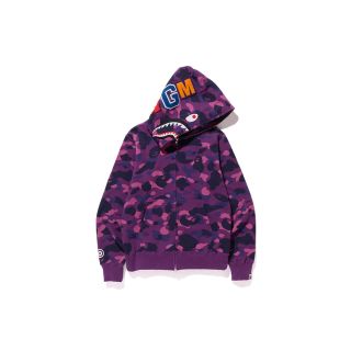 A BATHING APE - APE BAPE KAWS スワロフスキー パーカー XL CAMO Logo