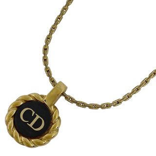 ディオール(Christian Dior) ネックレス(ブラック/黒色系)の通販 100 ディオール(Christian Dior) ネックレス(ブラック/黒色系)の通販 100