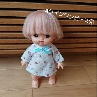 メルちゃん 服 ハンドメイド Aラインワンピース④(その他)