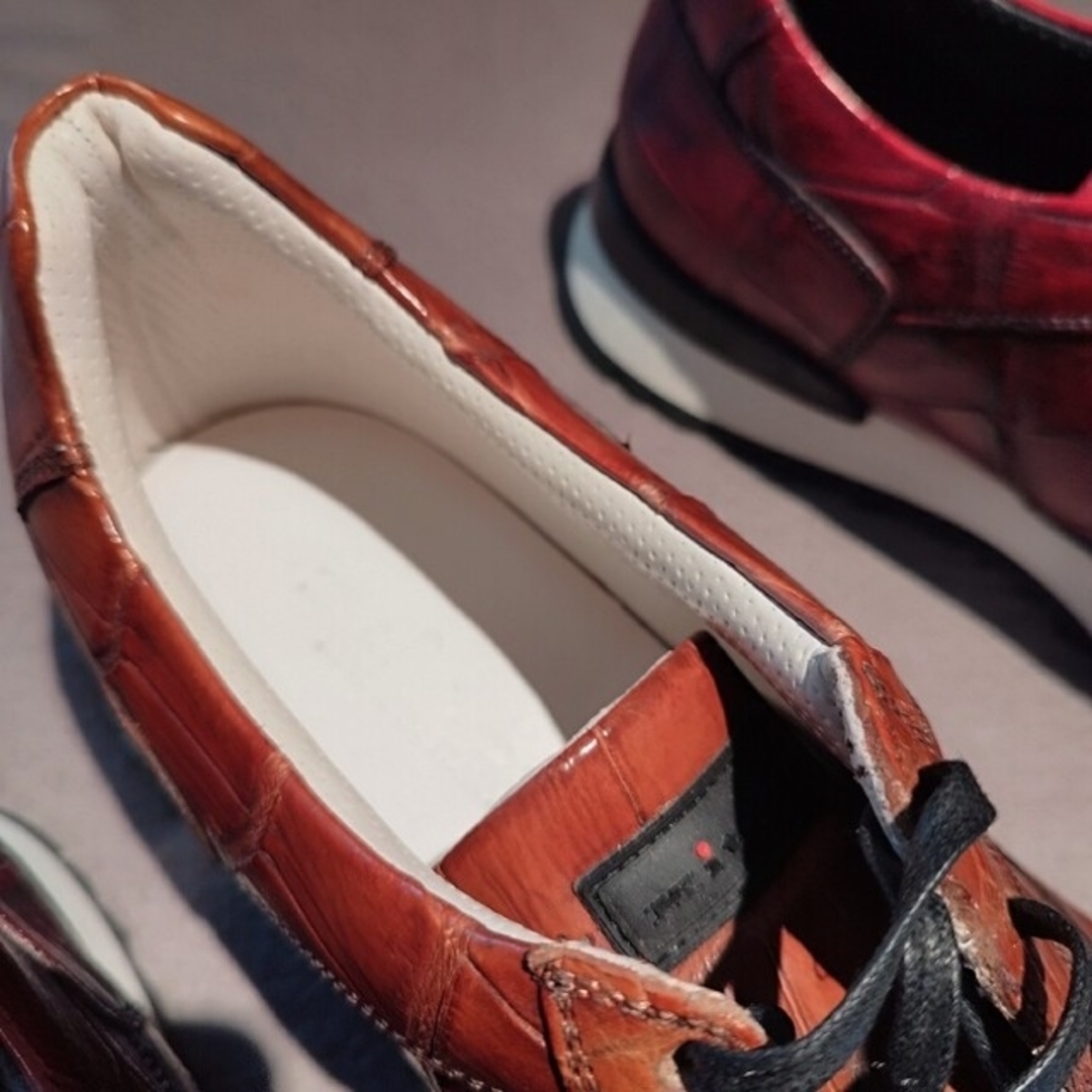 KITON(キトン)のキートン　クロコダイル　スニーカー メンズの靴/シューズ(スニーカー)の商品写真