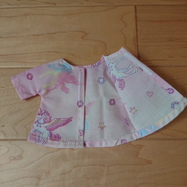 メルちゃん 服 ハンドメイド Aラインワンピース⑦ ハンドメイドのぬいぐるみ/人形(その他)の商品写真