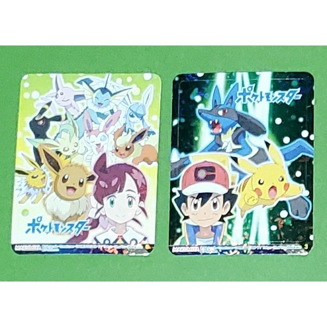 丸美屋 期間限定 ポケモンふりかけ キラキラシール　全10種フルコンプ エンタメ/ホビーのアニメグッズ(その他)の商品写真