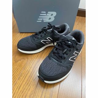 ニューバランス(New Balance)のニューバランス　ブラック×グレー　24.5 2E幅広(スニーカー)