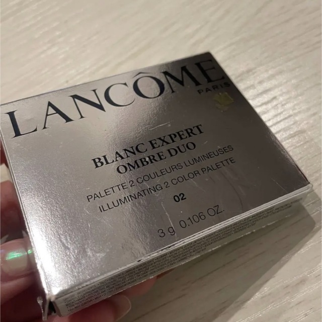 LANCOME(ランコム)の【新品未使用】ランコム アイシャドウ ブラン エクスペール オンブル デュオ 2 コスメ/美容のベースメイク/化粧品(アイシャドウ)の商品写真