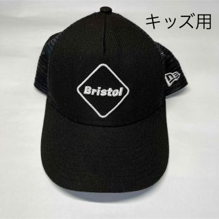 エフシーアールビー(F.C.R.B.)のF.C.R.B.  Bristol キッズ用　キャップ　黒　fcrb(帽子)